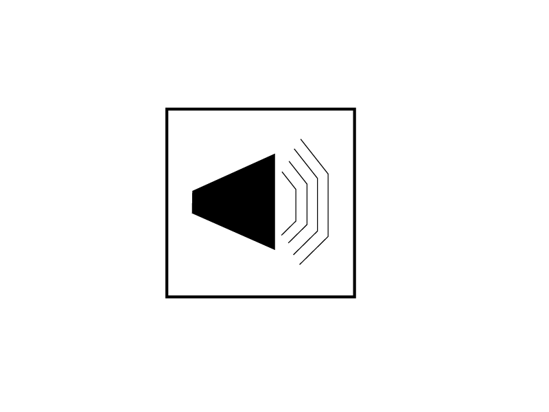 generic audio symbol