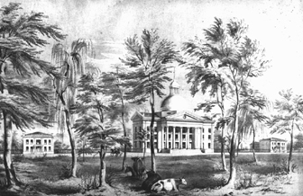 Campus View, ca. 1850