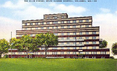 Ellis Fischel State Cancer Hospital Postcard, 1939