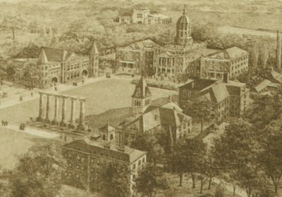 View of Campus, 1910