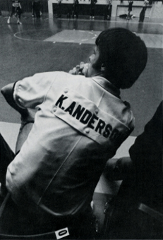 Kim Anderson as student