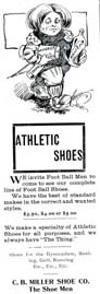 1906 Advertisement for Foot Ball shoes