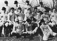 MU's First Football Team - 1890