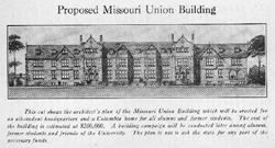 Proposed Missouri Union Building