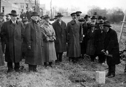 Groundbreaking Ceremony, 11/1921