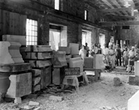 Stonemasons from Pickel Stone Co., 06/15/1924