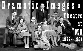Image link to online exhibit entitled Dramatic Images: A Display of Play Photographs from the University of Missouri Theatre