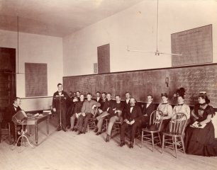 Dr. John Rutledge Scott's Elocution Class, ca. 1897