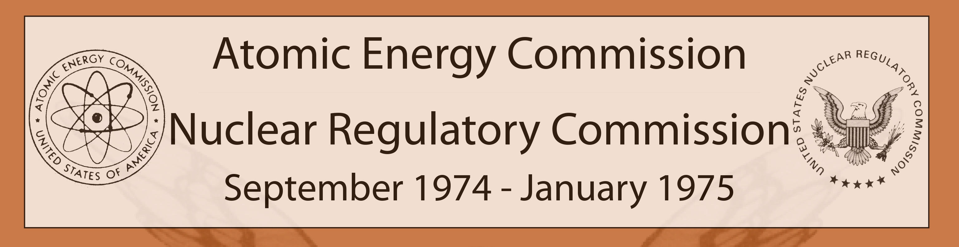 AEC NRC years 1974-1975