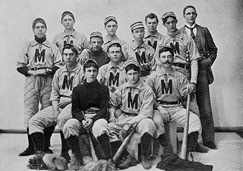 University of Missouri baseball team, 1896