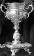 Trophy won by Dairy Judging Team, 1913
