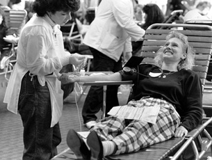 Giving Blood, a New Homecoming Tradition