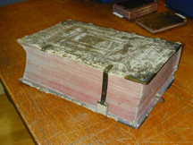 Martin Luther's 'Kirchen Postilla' printed in 1575
