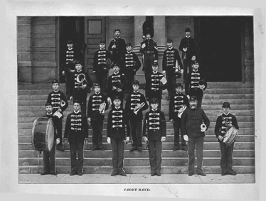 Cadet Band, 1896 
      Savitar