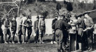 Chow Line at Camp McFarland, ca. 1919
