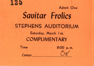 Savitar Frolic ticket